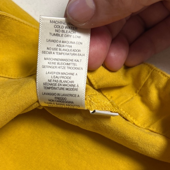 Cloth & Stone Yellow Tank Top - Picture 3 of 7